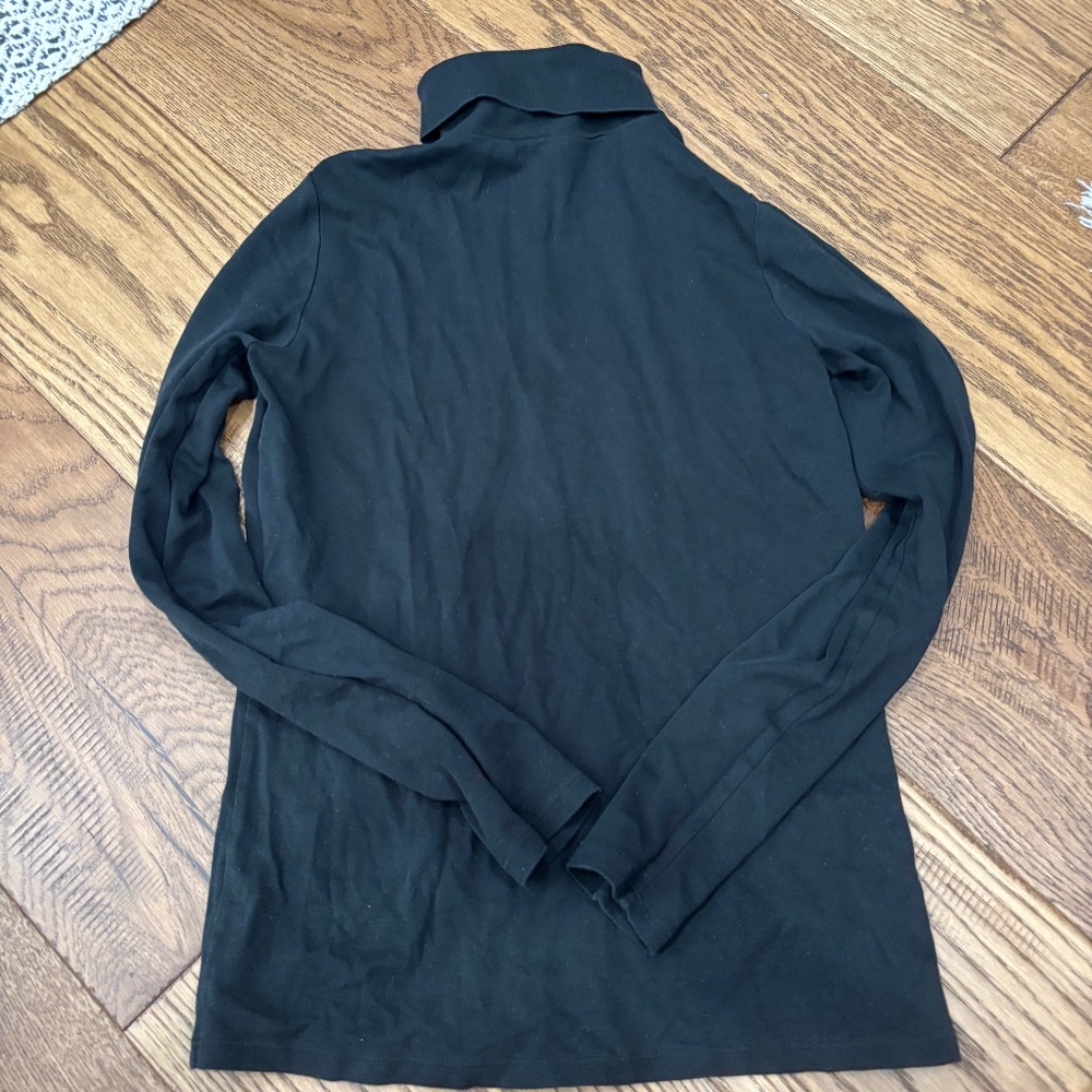 Ana + Zac Roll Neck Long Sleeve Tee - Small